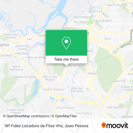 Wf Fideo Locadora de Fitas Vhs map