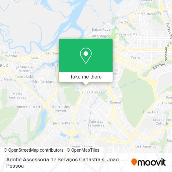 Adobe Assessoria de Serviços Cadastrais map
