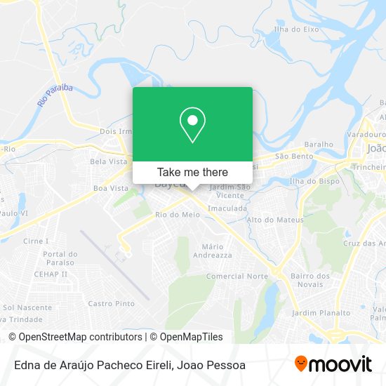 Edna de Araújo Pacheco Eireli map
