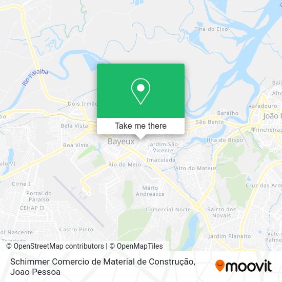 Schimmer Comercio de Material de Construção map