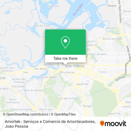 Amortek - Serviços e Comercio de Amortecedores map