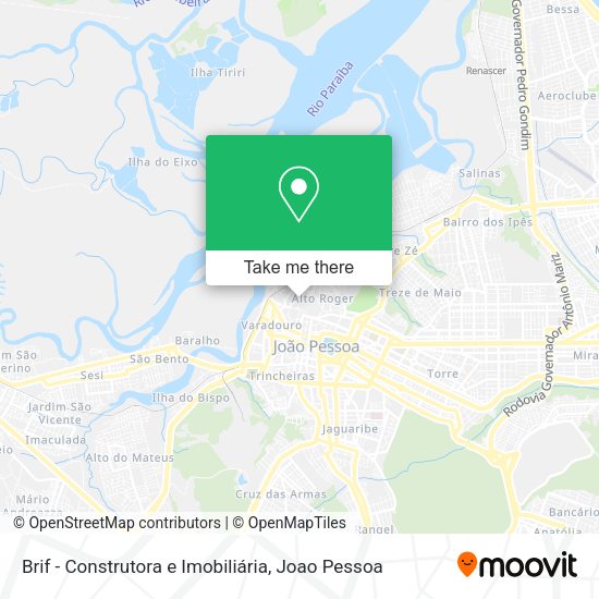 Brif - Construtora e Imobiliária map