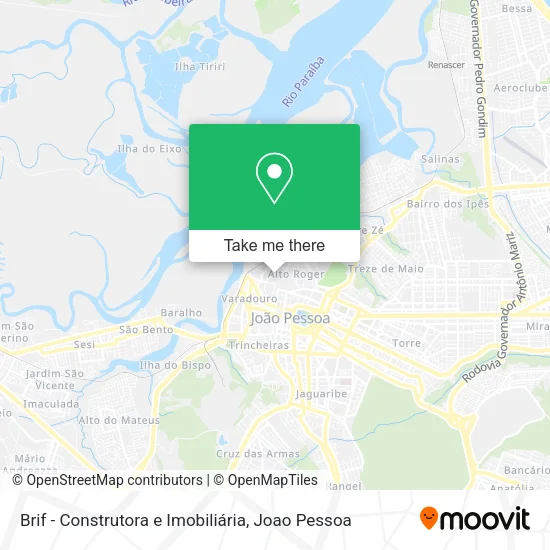 Brif - Construtora e Imobiliária map