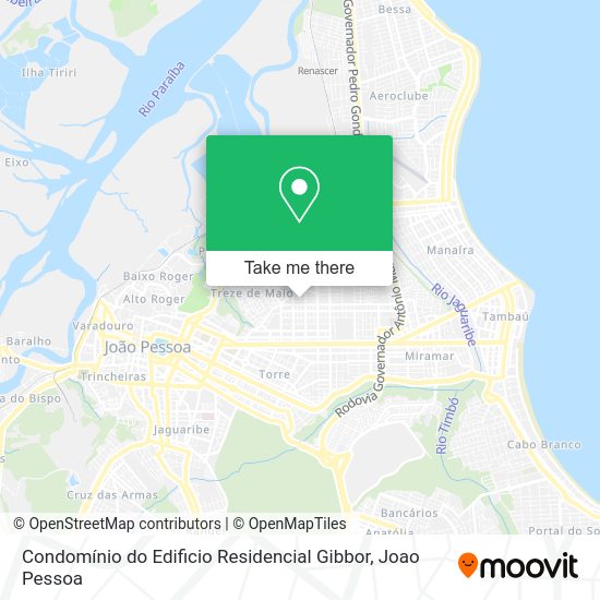 Condomínio do Edificio Residencial Gibbor map