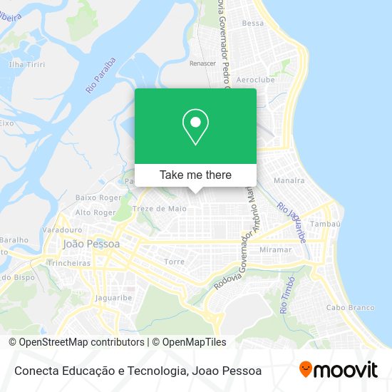 Conecta Educação e Tecnologia map