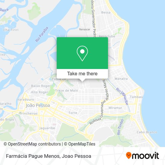 Farmácia Pague Menos map