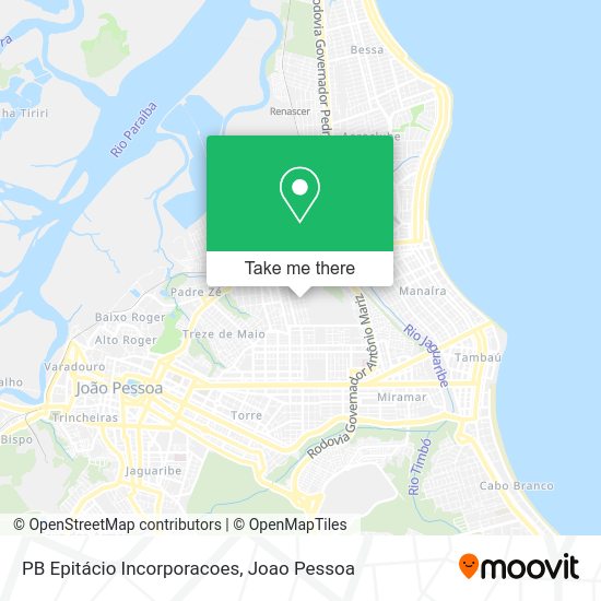 PB Epitácio Incorporacoes map