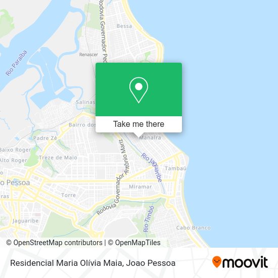 Residencial Maria Olívia Maia map