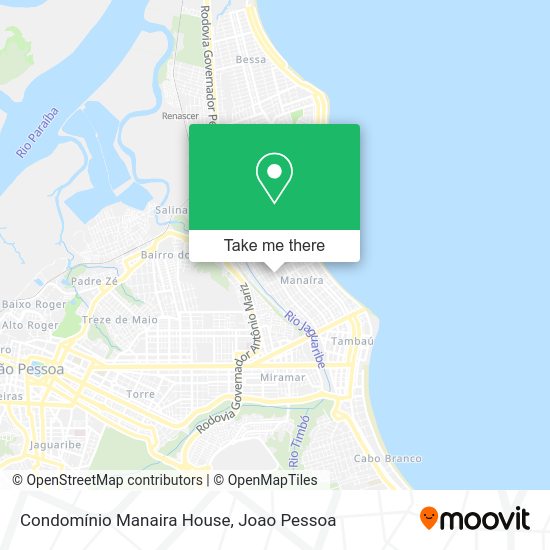 Condomínio Manaira House map