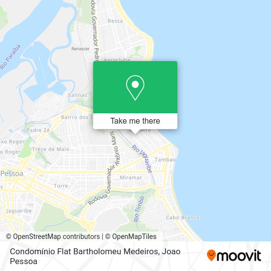 Condomínio Flat Bartholomeu Medeiros map