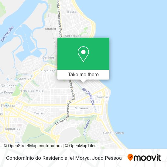 Condomínio do Residencial el Morya map