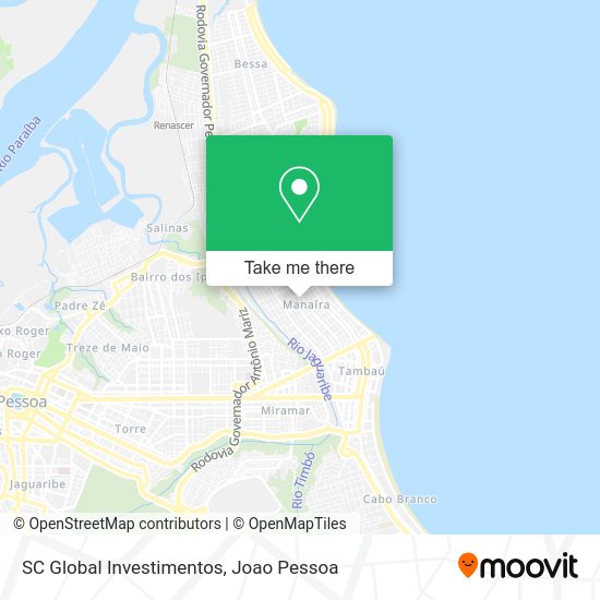 SC Global Investimentos map