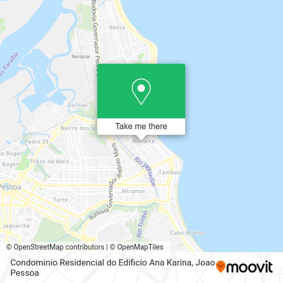 Condomínio Residencial do Edificio Ana Karina map