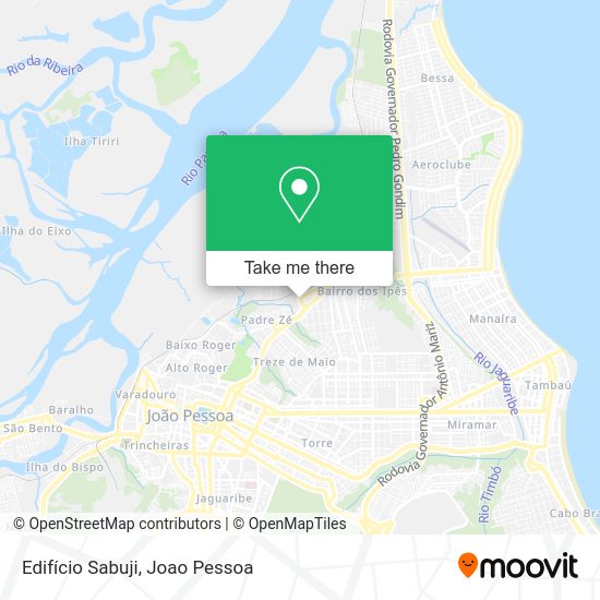 Edifício Sabuji map