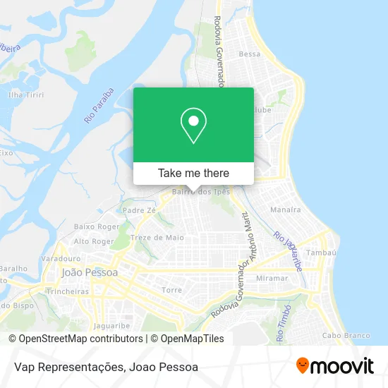 Vap Representações map