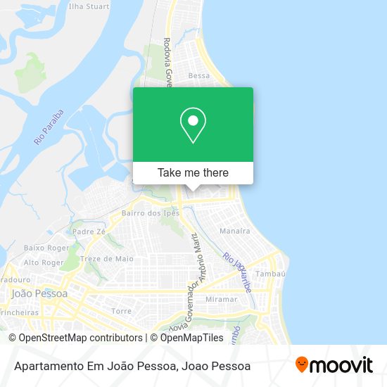 Apartamento Em João Pessoa map