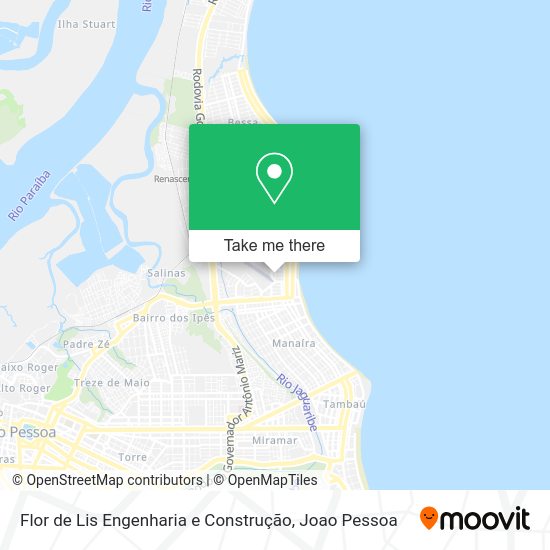 Flor de Lis Engenharia e Construção map