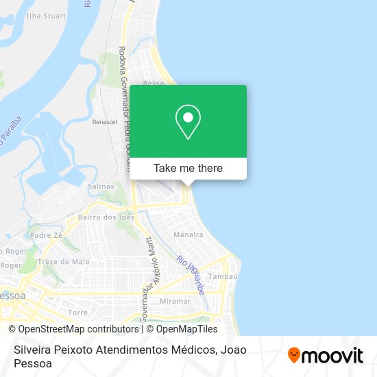 Silveira Peixoto Atendimentos Médicos map