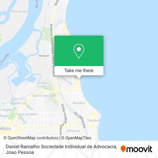 Daniel Ramalho Sociedade Individual de Advocacia map