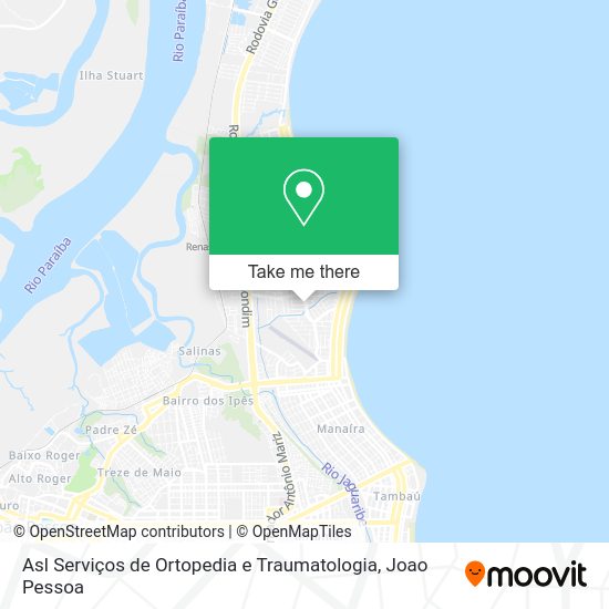 Asl Serviços de Ortopedia e Traumatologia map