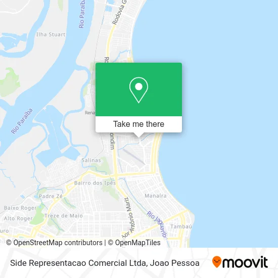 Side Representacao Comercial Ltda map