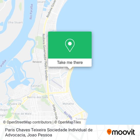 Paris Chaves Teixeira Sociedade Individual de Advocacia map