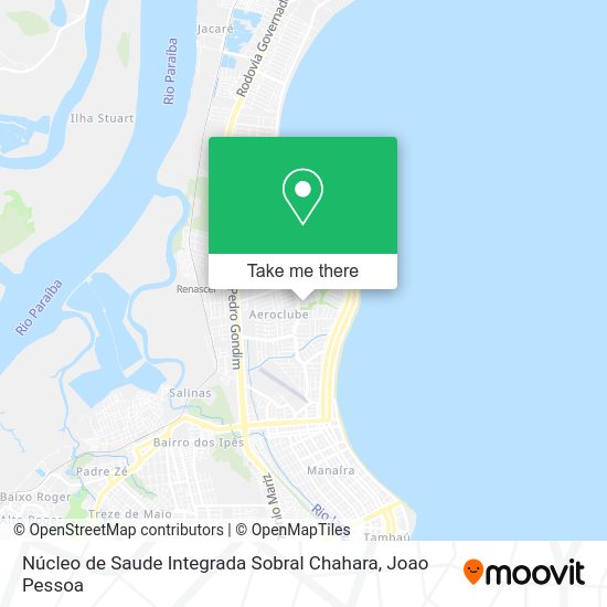 Núcleo de Saude Integrada Sobral Chahara map