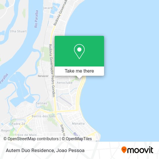 Autem Duo Residence map