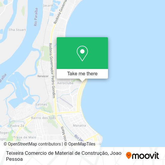 Teixeira Comercio de Material de Construção map