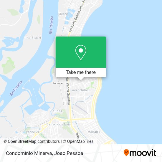 Condomínio Minerva map