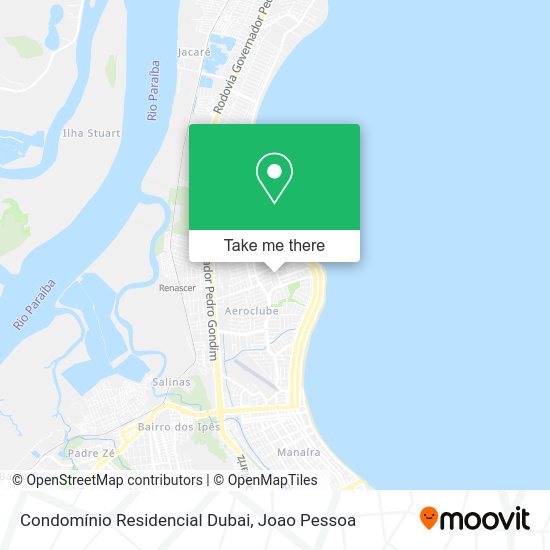Condomínio Residencial Dubai map