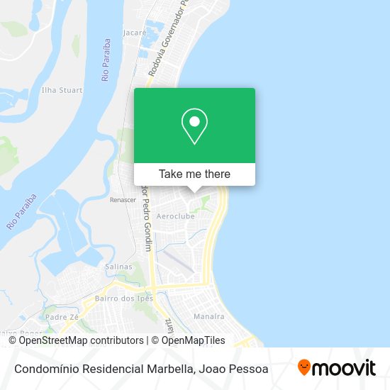 Condomínio Residencial Marbella map