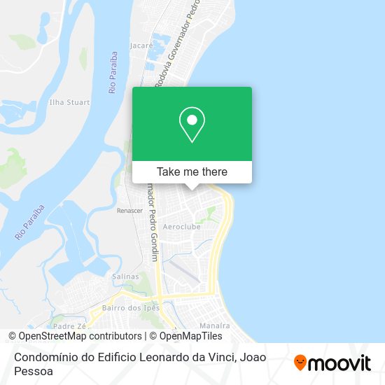 Condomínio do Edificio Leonardo da Vinci map