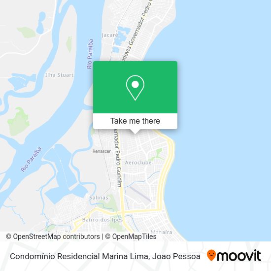 Condomínio Residencial Marina Lima map