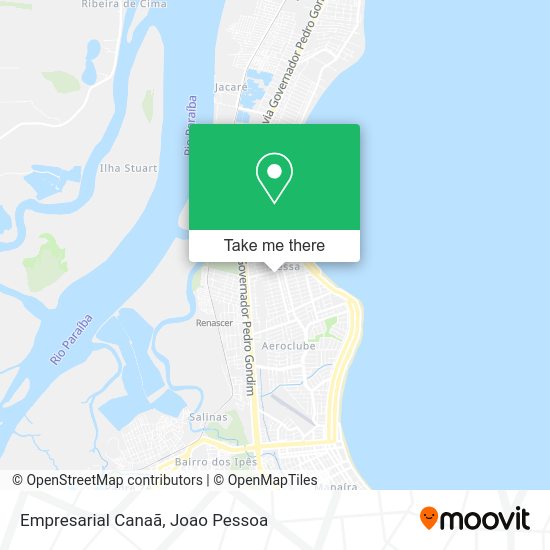 Empresarial Canaã map