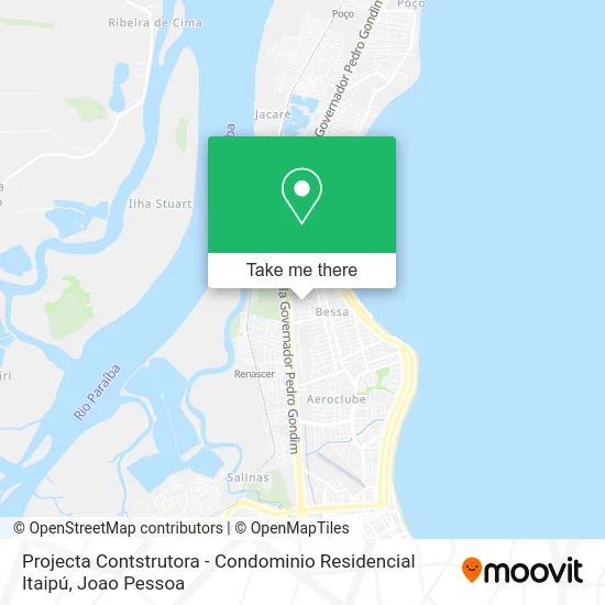 Projecta Contstrutora - Condominio Residencial Itaipú map