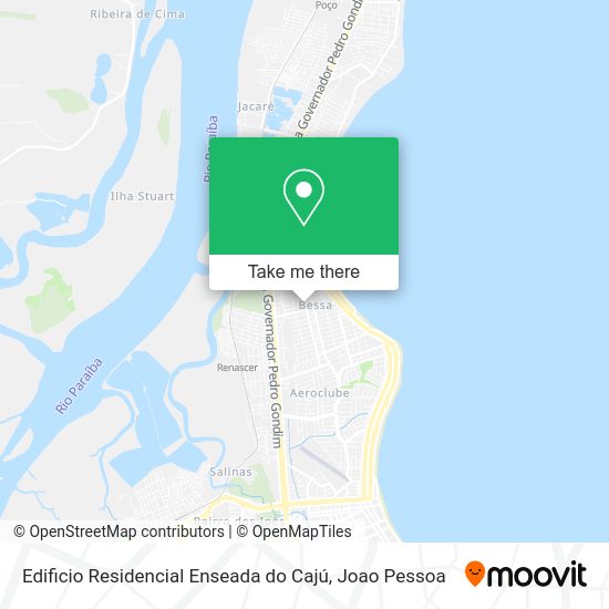 Edificio Residencial Enseada do Cajú map