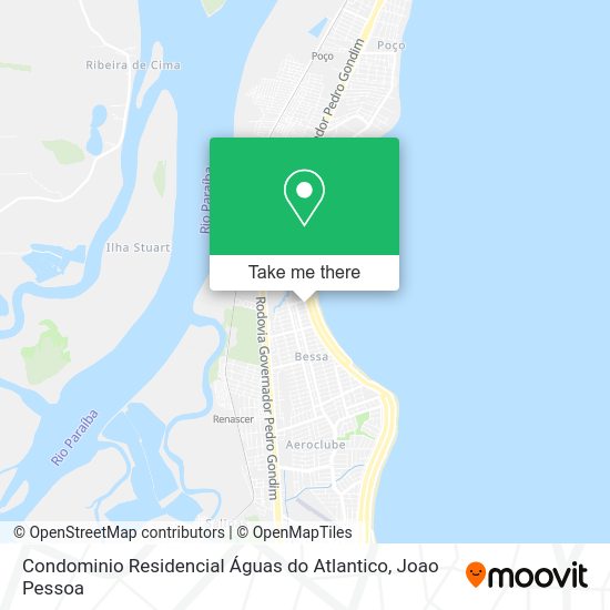 Condominio Residencial Águas do Atlantico map