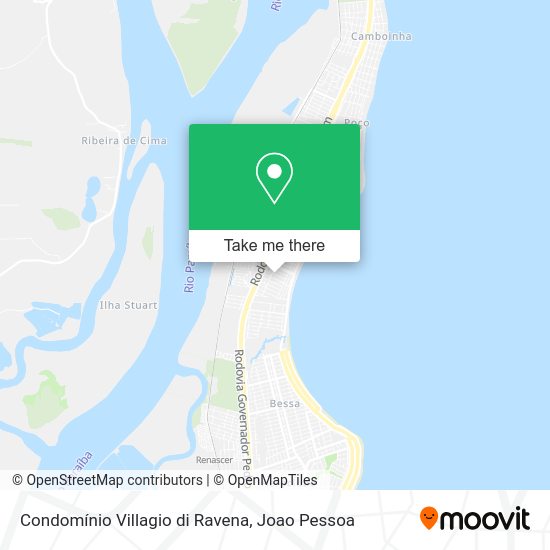 Condomínio Villagio di Ravena map