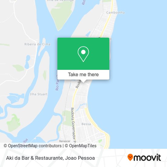 Aki da Bar & Restaurante map