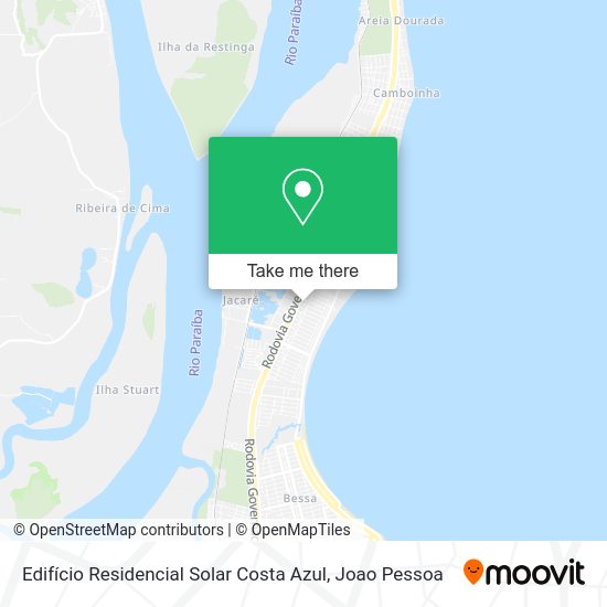 Edifício Residencial Solar Costa Azul map