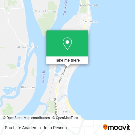 Sou-Llife Academia map