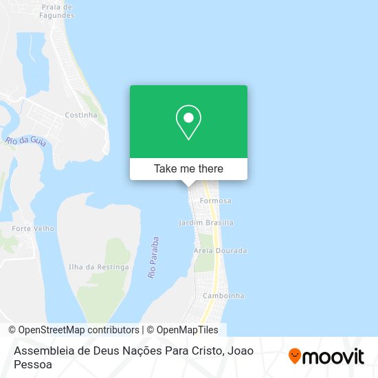 Assembleia de Deus Nações Para Cristo map