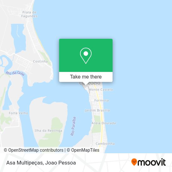 Asa Multipeças map