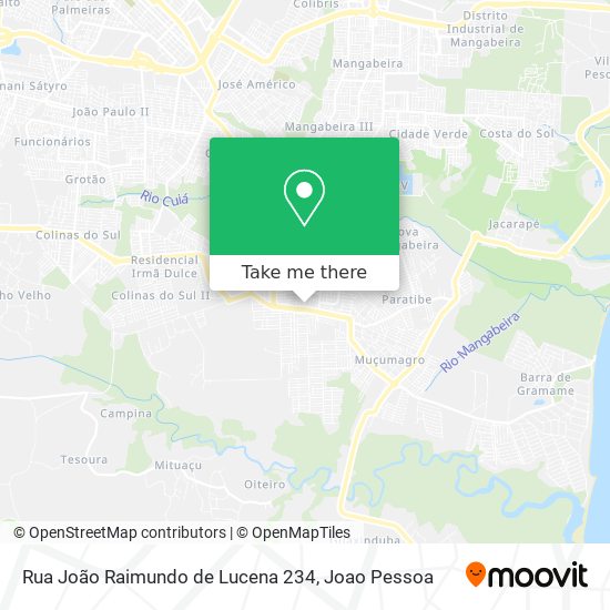 Rua João Raimundo de Lucena 234 map