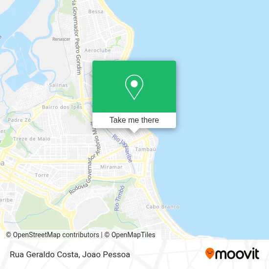 Rua Geraldo Costa map