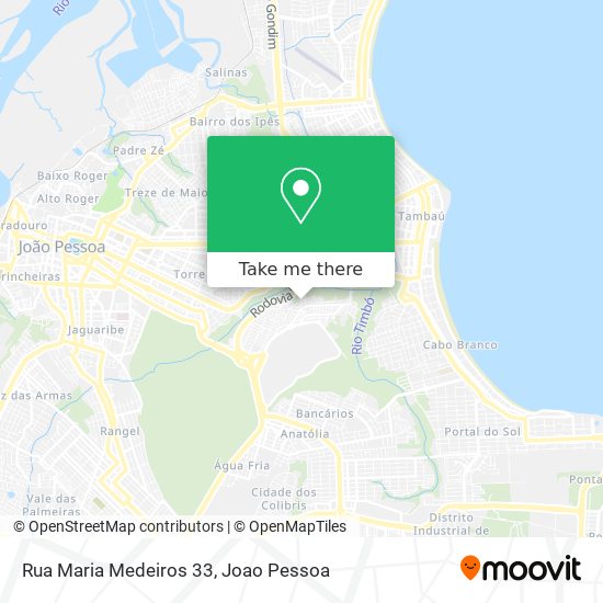 Rua Maria Medeiros 33 map