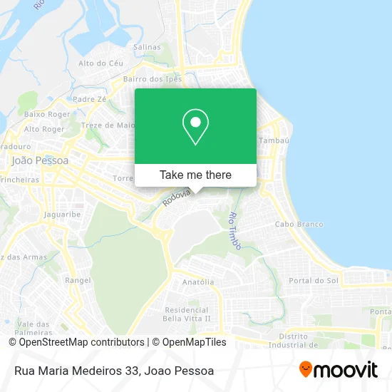 Rua Maria Medeiros 33 map