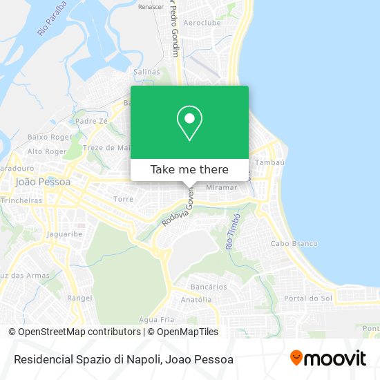 Residencial Spazio di Napoli map