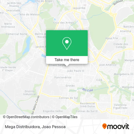 Mega Distribuidora map